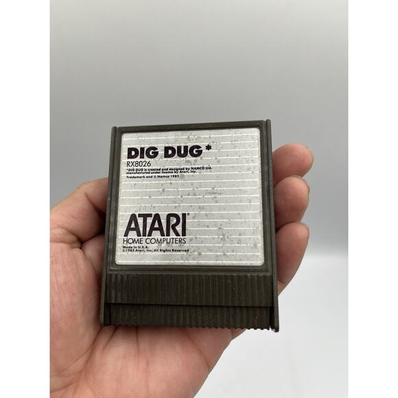 Dig Dug (Atari 400/800/XL/XE) Cartridge Only Tested Arcade Game RX8026 Cart - Picture 1 of 6